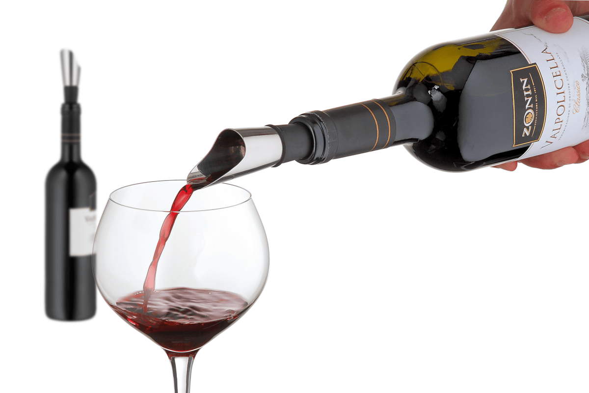 Dekantovací nálevka na víno WMF VINO 641056040 Nerezová/Černá (obrázek 4)