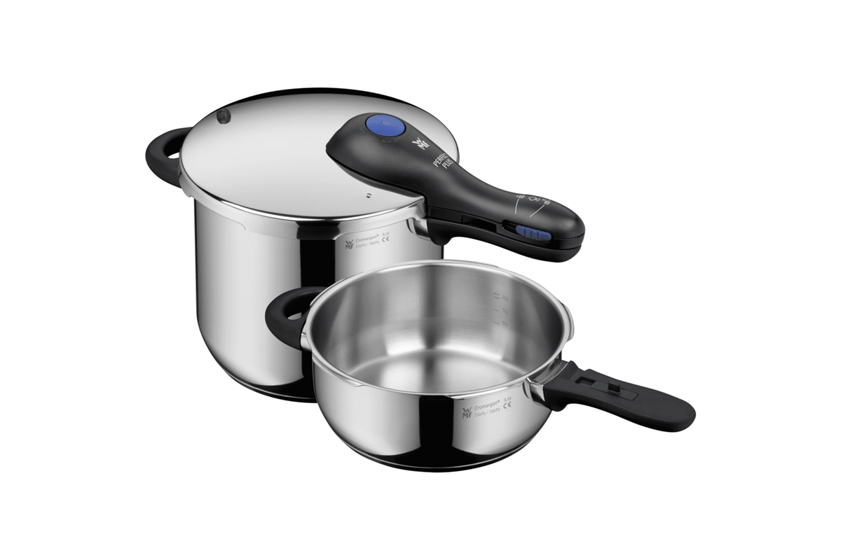 Sada tlakových hrnců WMF Perfect Plus One 6 a 3 l 794469990 Nerezový/Černý