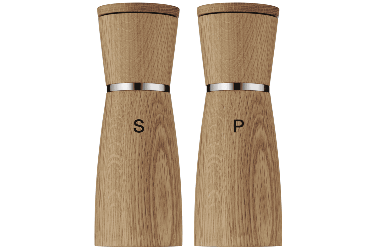 Set mlýnků na sůl a pepř WMF Nature 2 ks 652334500