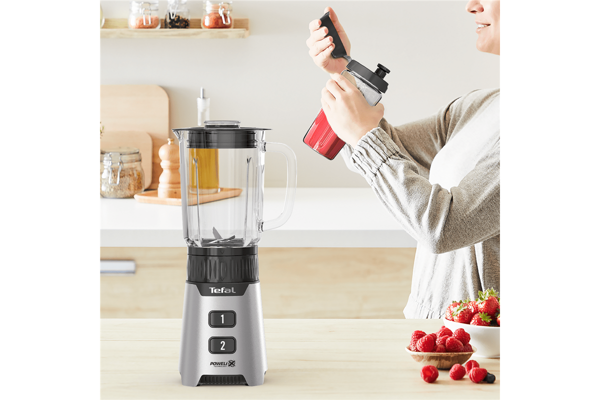 Stolní mixér Tefal Minimix se sklenicí BL16GE30 Nerezový/Černý (obrázek 9)