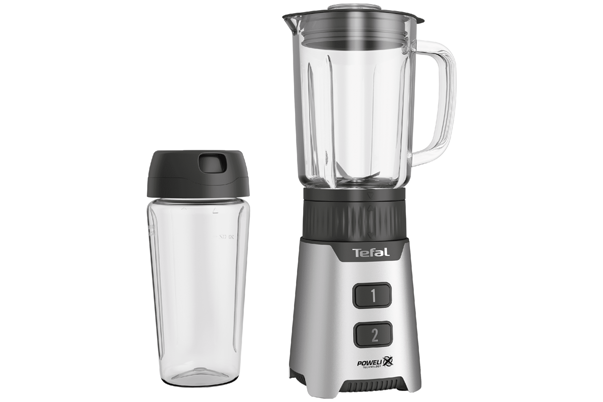 Stolní mixér Tefal Minimix se sklenicí BL16GE30 Nerezový/Černý