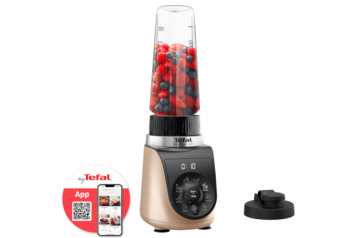 Stolní mixér Tefal Blend Up BL190AF0 Šedobéžový/Černý