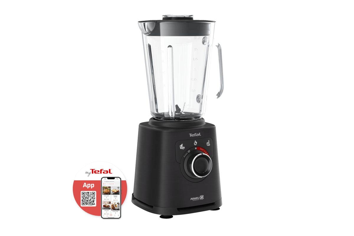 Stolní mixér vysokorychlostní Tefal Perfect Mix+ Glass BL87G831 černý