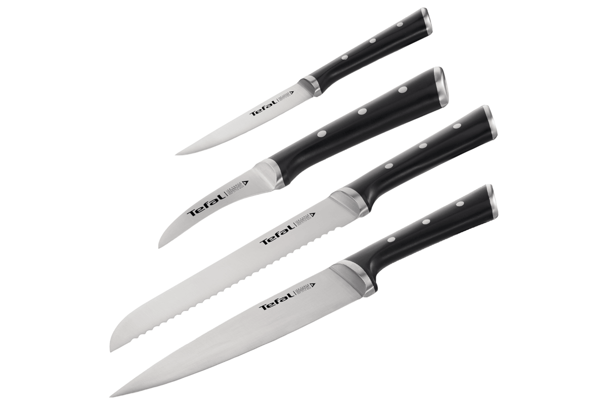Akční set nožů Tefal Ice Force vykrajovací, univerzální, kuchyňský a na chléb