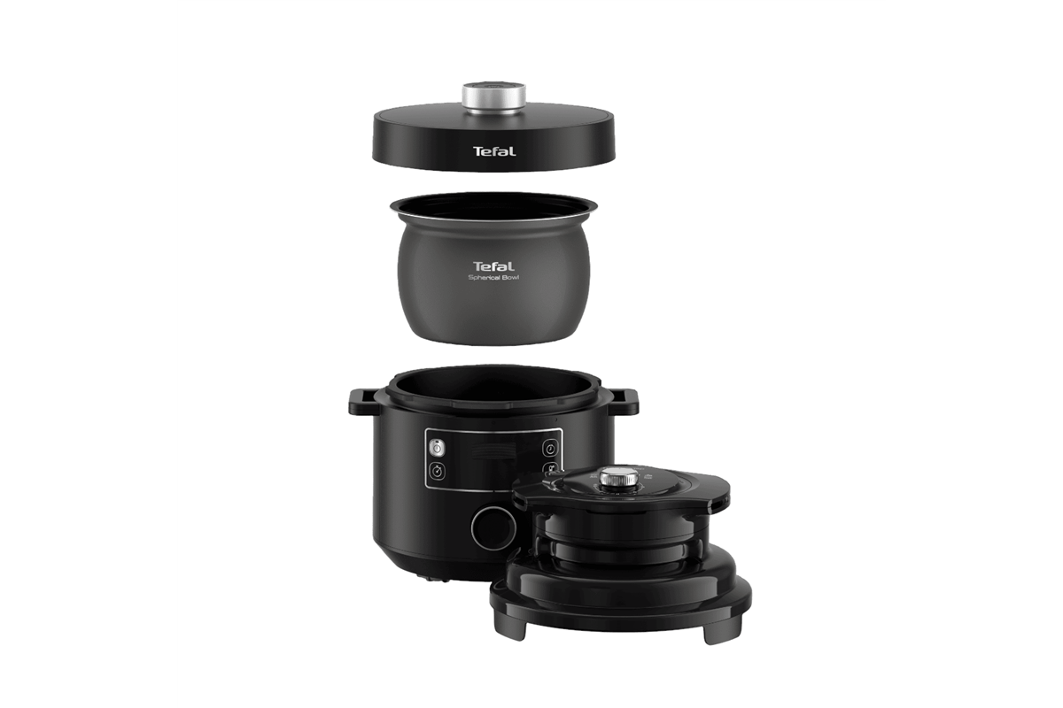 Elektrický tlakový hrnec Tefal Turbo Cuisine+ Crispy CY75X8F0 Černá (obrázek 3)