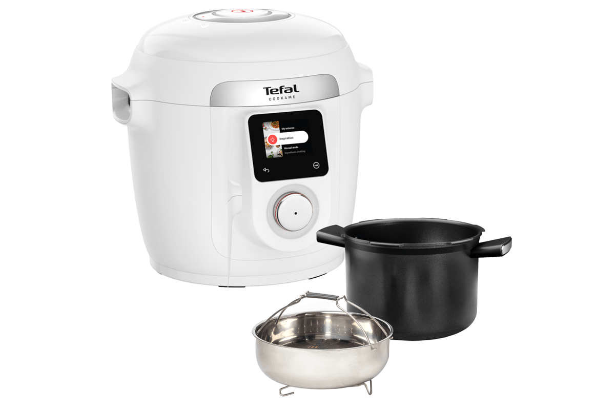 Multifunkční elektrický tlakový hrnec Tefal Cook4me CY9621F2 Bílá