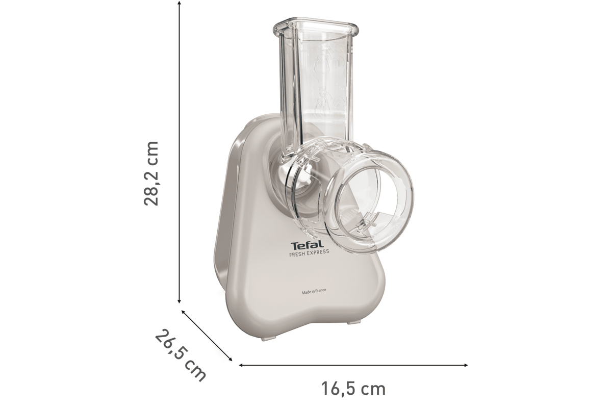Elektrický strouhač Tefal Fresh Express DN853BE0 Světle šedá (obrázek 3)