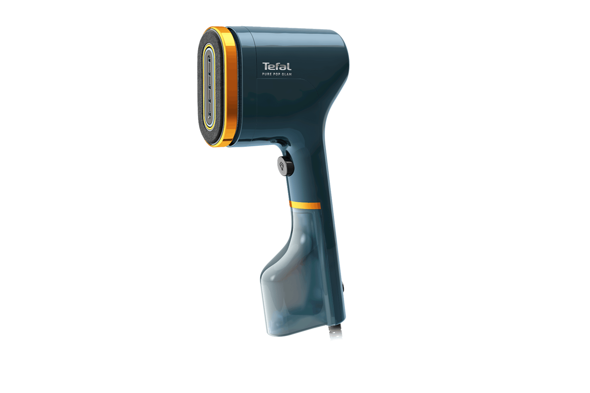 Napařovač oděvů Tefal Pure Pop Glam DT2050F0 Modrý / Zlatý