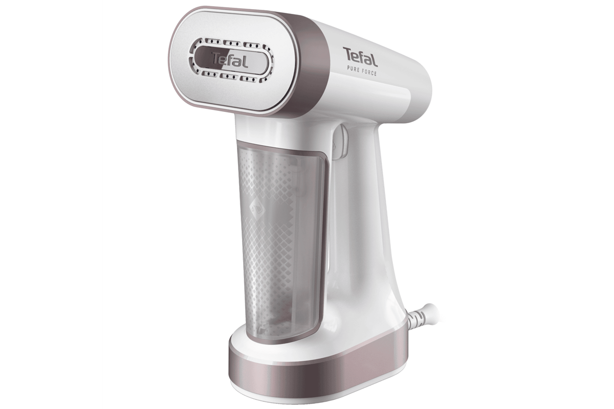 Ruční napařovač a žehlička oděvů 2v1 Tefal Pure Force DT8720E0 Skořicově růžový/Bílý