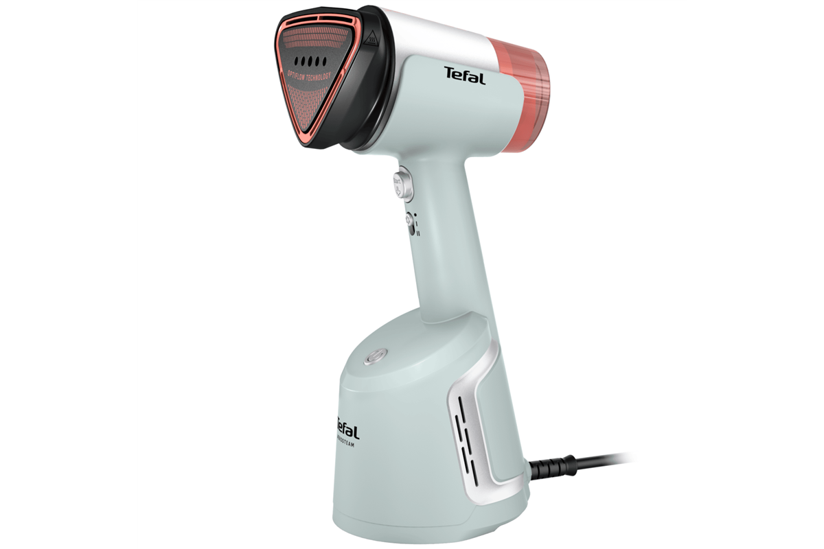 Nasávací ruční napařovač a žehlička 2v1 Tefal AeroSteam DT9814F0 Stříbrný/Eukalyptový