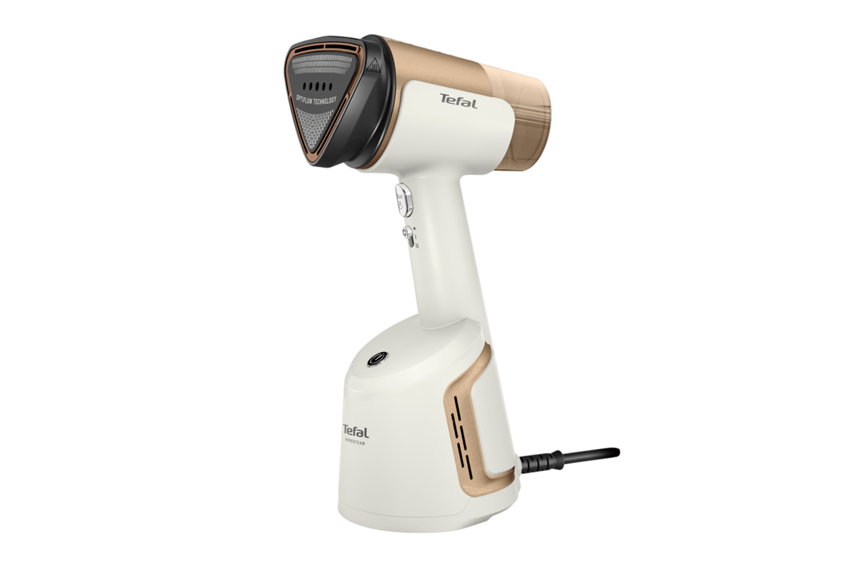 Nasávací ruční napařovač a žehlička 2v1 Tefal AeroSteam DT9820F0 Bíla/Zlatá