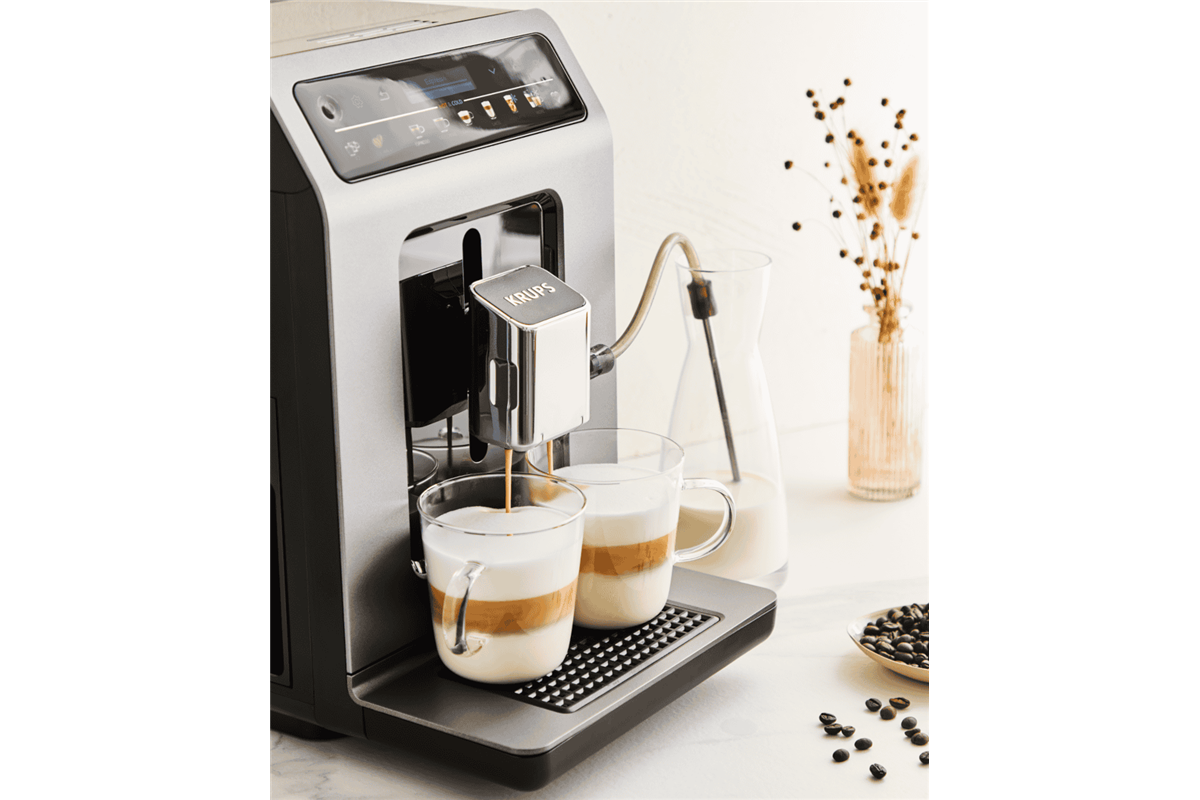 Automatický kávovar KRUPS Evidence Hot & Cold EA898GF0 Šedý/Černý (obrázek 11)