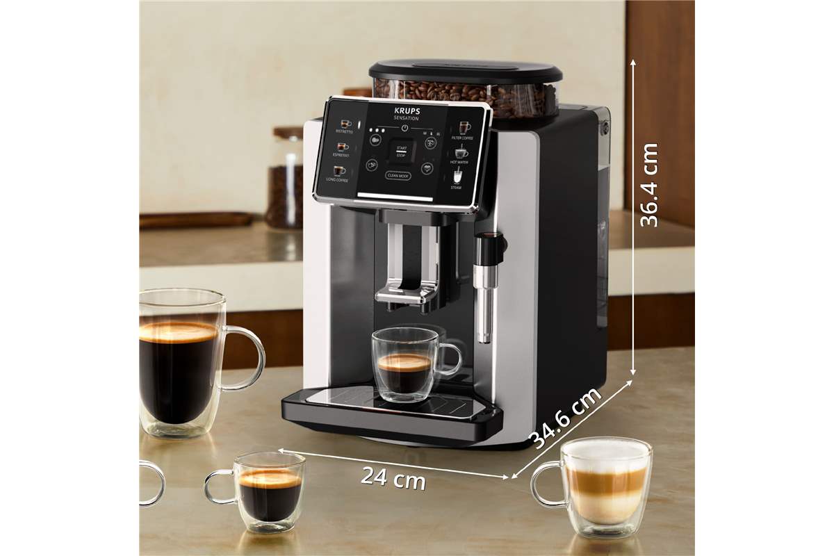 Automatický kávovar KRUPS Sensation EA910E10 Černý (obrázek 7)