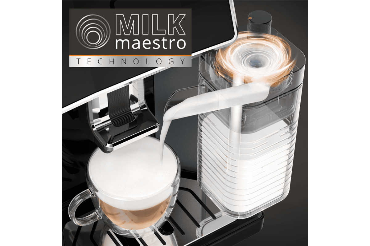 Automatický kávovar KRUPS Sensation Milk EA912910 Tmavě šedý/Černý (obrázek 7)