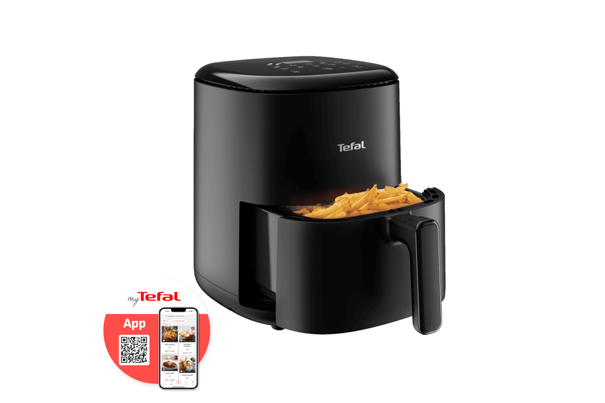Horkovzdušná fritéza Tefal Easy Fry Compact EY145810 Černá