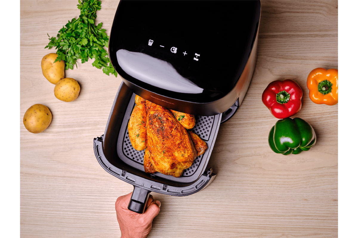 Akční set horkovzdušné fritézy Tefal Easy Fry Max EY245B10 a tepovače Rowenta Clean It IN5011F0 (obrázek 9)