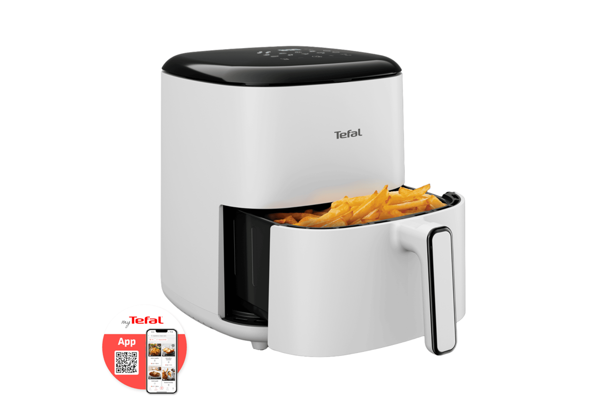 Horkovzdušná fritéza Tefal Easy Fry POP EY245GE0 Světle šedá