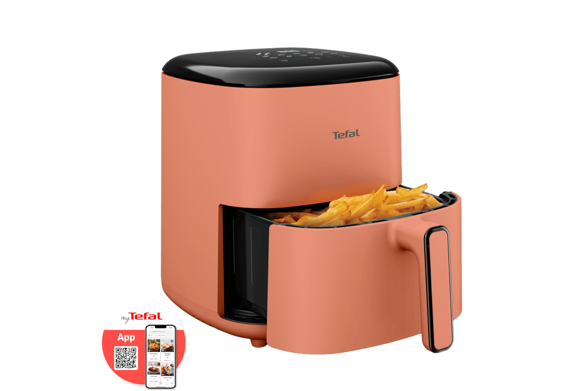 Horkovzdušná fritéza Tefal Easy Fry POP EY245TE0 Terakotová