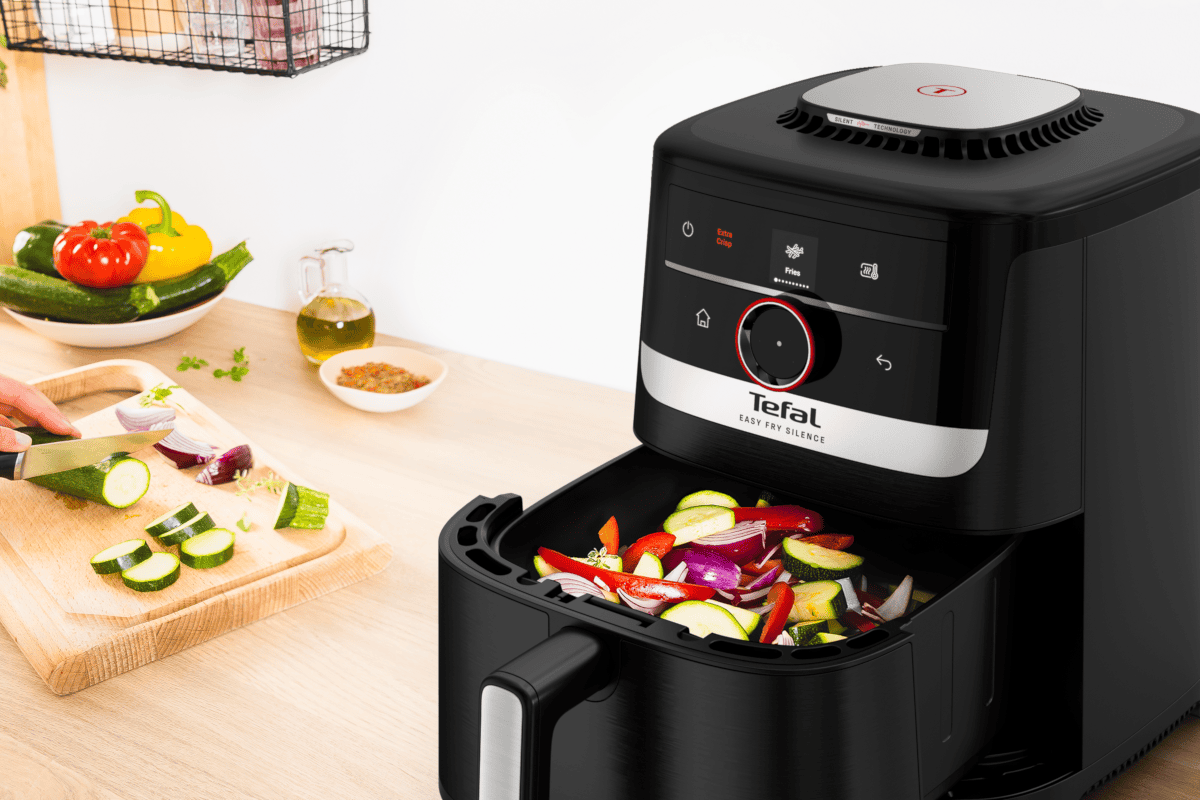 Horkovzdušná fritéza Tefal Easy Fry Silence EY5728E1 Černá (obrázek 7)