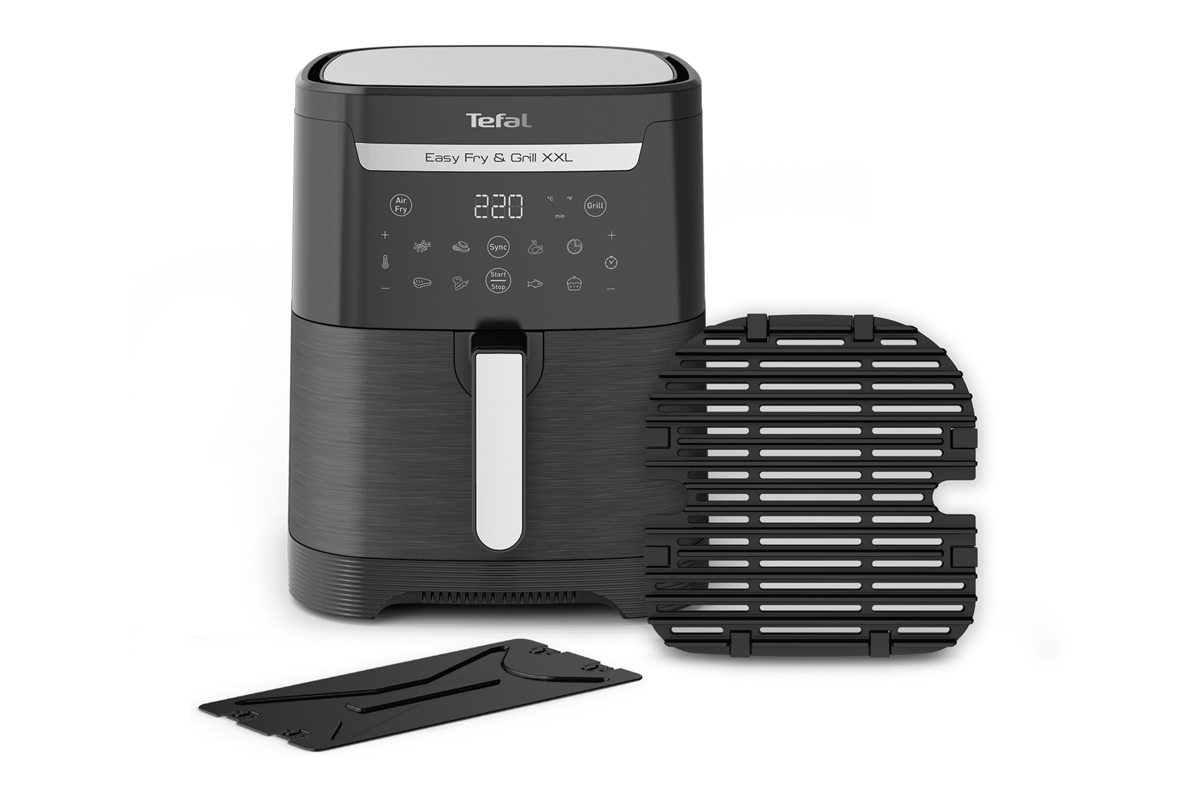 Horkovzdušná fritéza Tefal Easy Fry & Grill XXL 2v1 EY801815 Černá (obrázek 3)