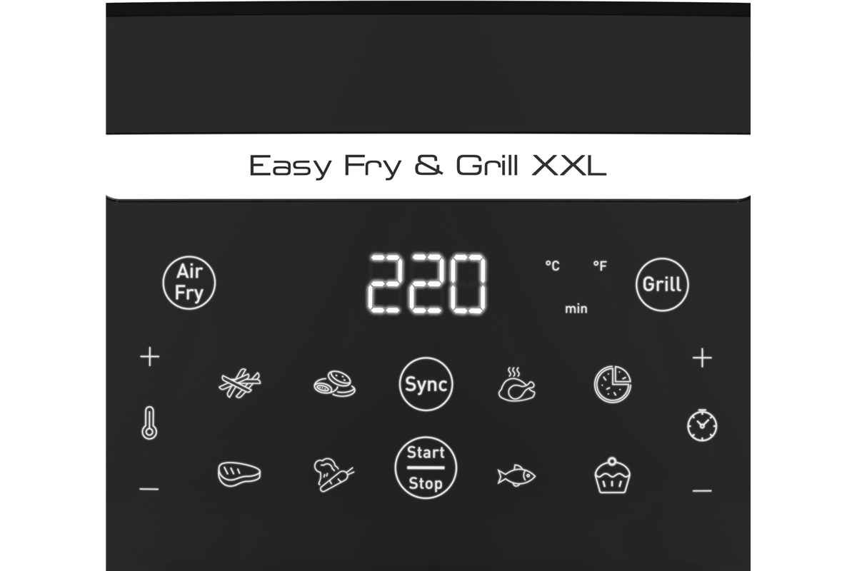Horkovzdušná fritéza Tefal Easy Fry & Grill XXL 2v1 EY801815 Černá (obrázek 6)