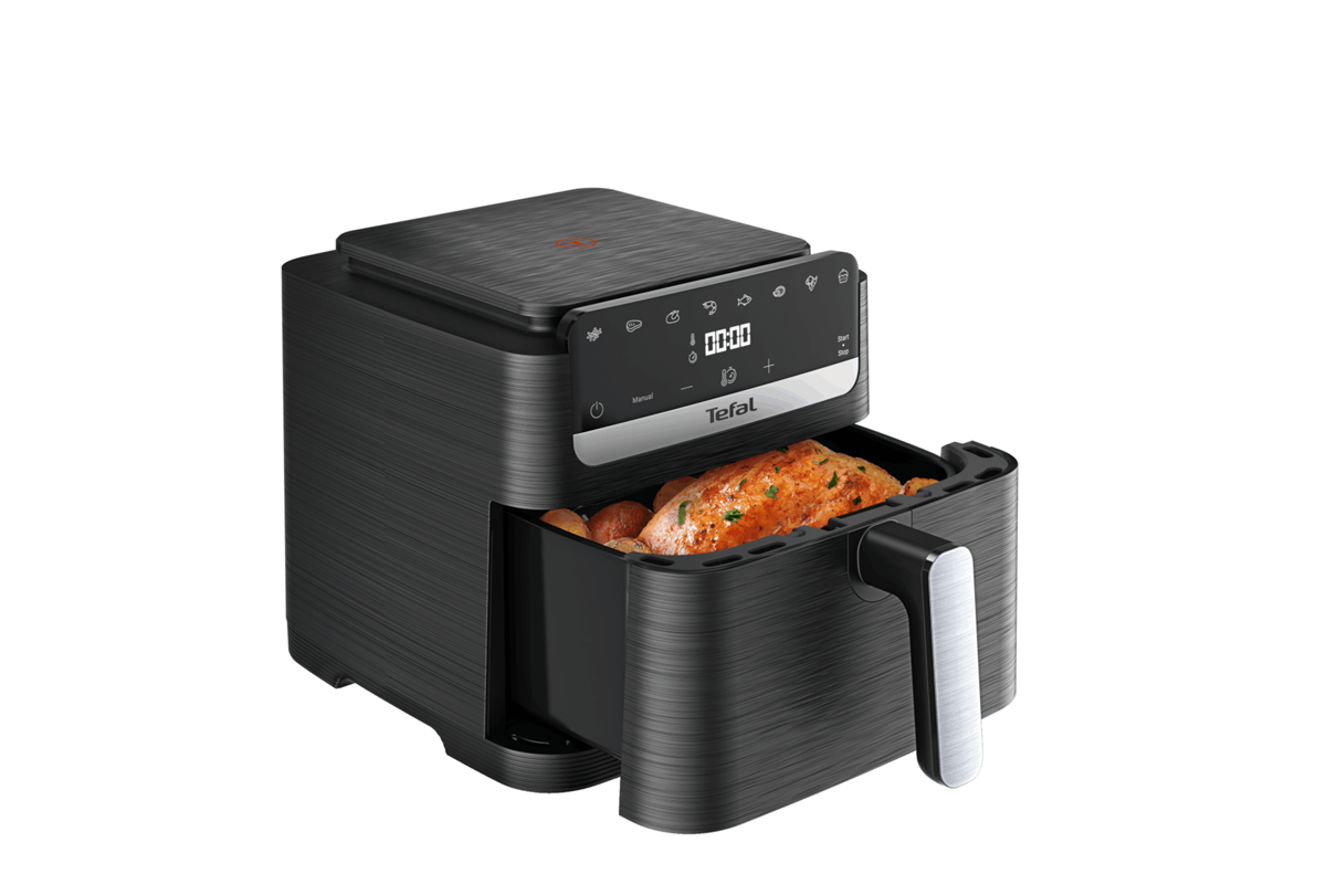 Horkovzdušná fritéza Tefal Easy Fry Mega Compact EY8618E0 Černá