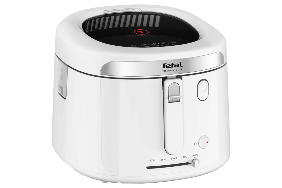 Olejová fritéza Tefal Filtra Vision FF2541E0 Bílá