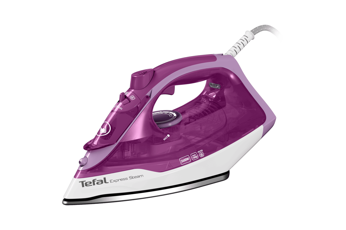 Napařovací žehlička Tefal Express Steam FV2836E0 Fialová/Bílá