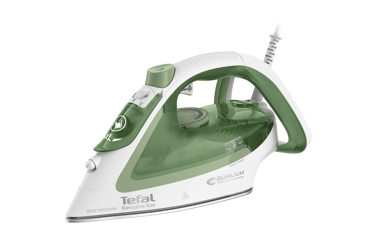 Napařovací žehlička Tefal Easygliss Eco FV5781E1 Zelená/Bílá