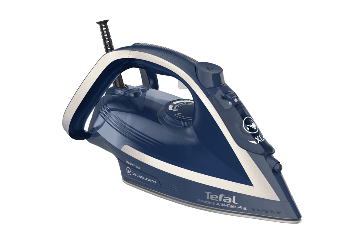 Napařovací žehlička Tefal Ultragliss Plus FV6830E0 Tmavě modrá/Bílá