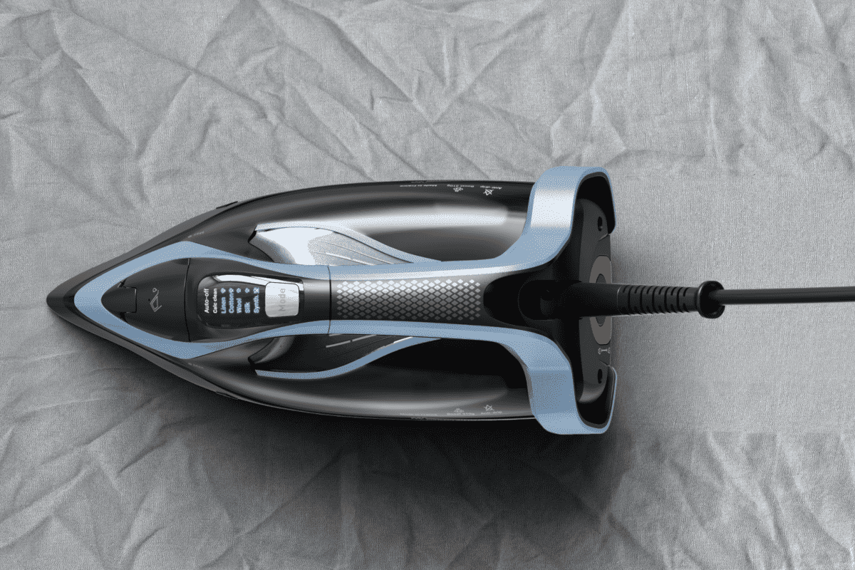 Napařovací žehlička Tefal Ultimate Power Pro FV9E53E0 Bledě modrá/Černá (obrázek 8)