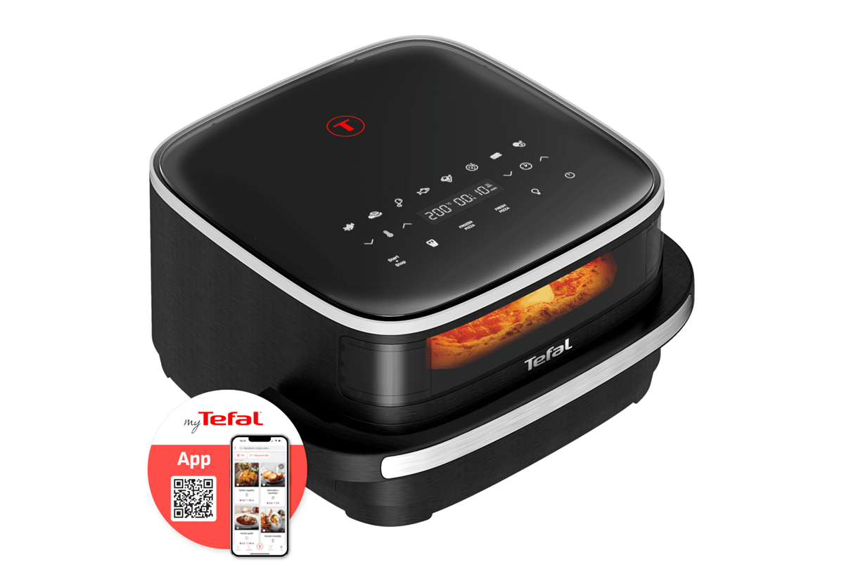 Horkovzdušná fritéza Tefal Easy Fry XL FW4018E0 Nerezová/Černá