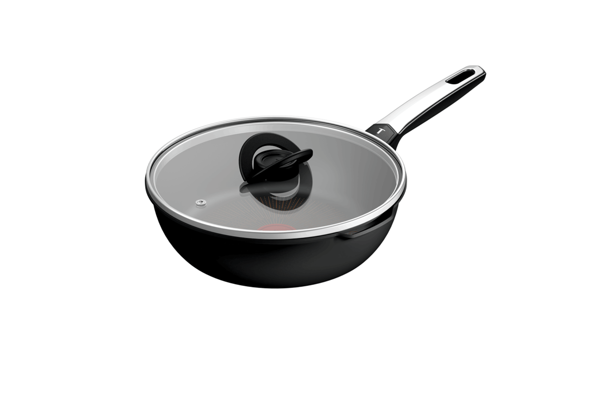 Wok pánev s poklicí Tefal Excellence G3208402 24 cm