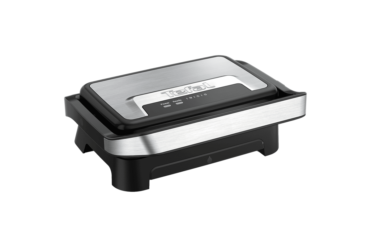 Kontaktní gril Tefal Inicio Compact GC270D10 Nerezový/Černý