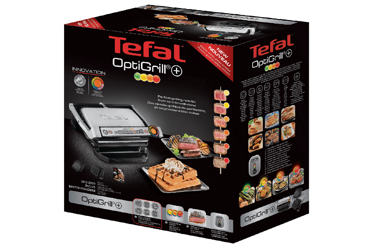 Elektrický gril Tefal Optigrill+ s příslušenstvím na vafle GC716D12 (obrázek 8)