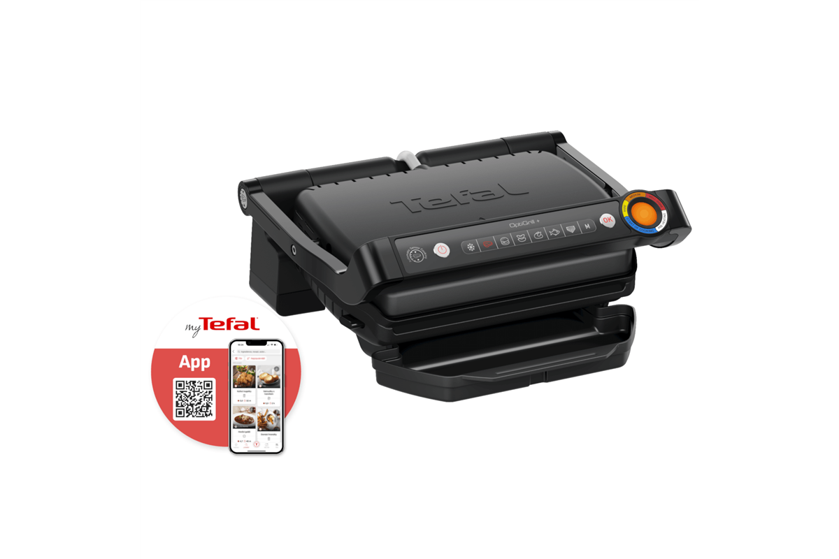 Elektrický gril Tefal Optigrill+ GC717810 Černá
