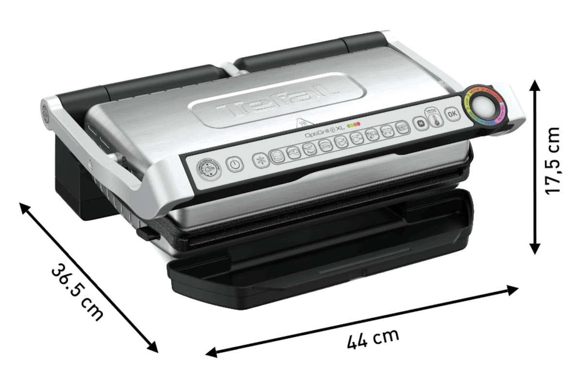 Elektrický grill Tefal Optigrill+ & Bake XL GC724D12 Černá/Nerezová (obrázek 4)