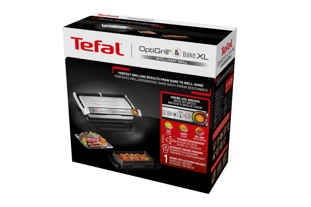 Elektrický grill Tefal Optigrill+ & Bake XL GC724D12 Černá/Nerezová (obrázek 6)