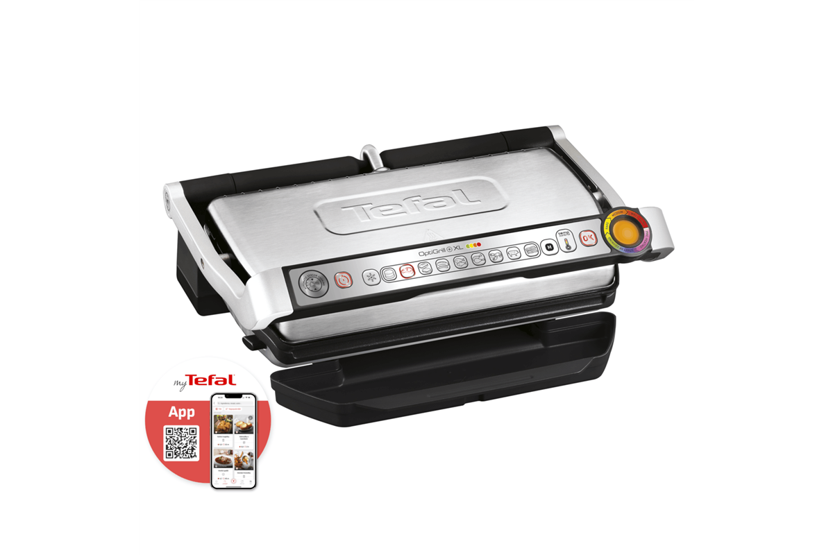 Elektrický grill Tefal Optigrill+ & Bake XL GC724D12 Černá/Nerezová