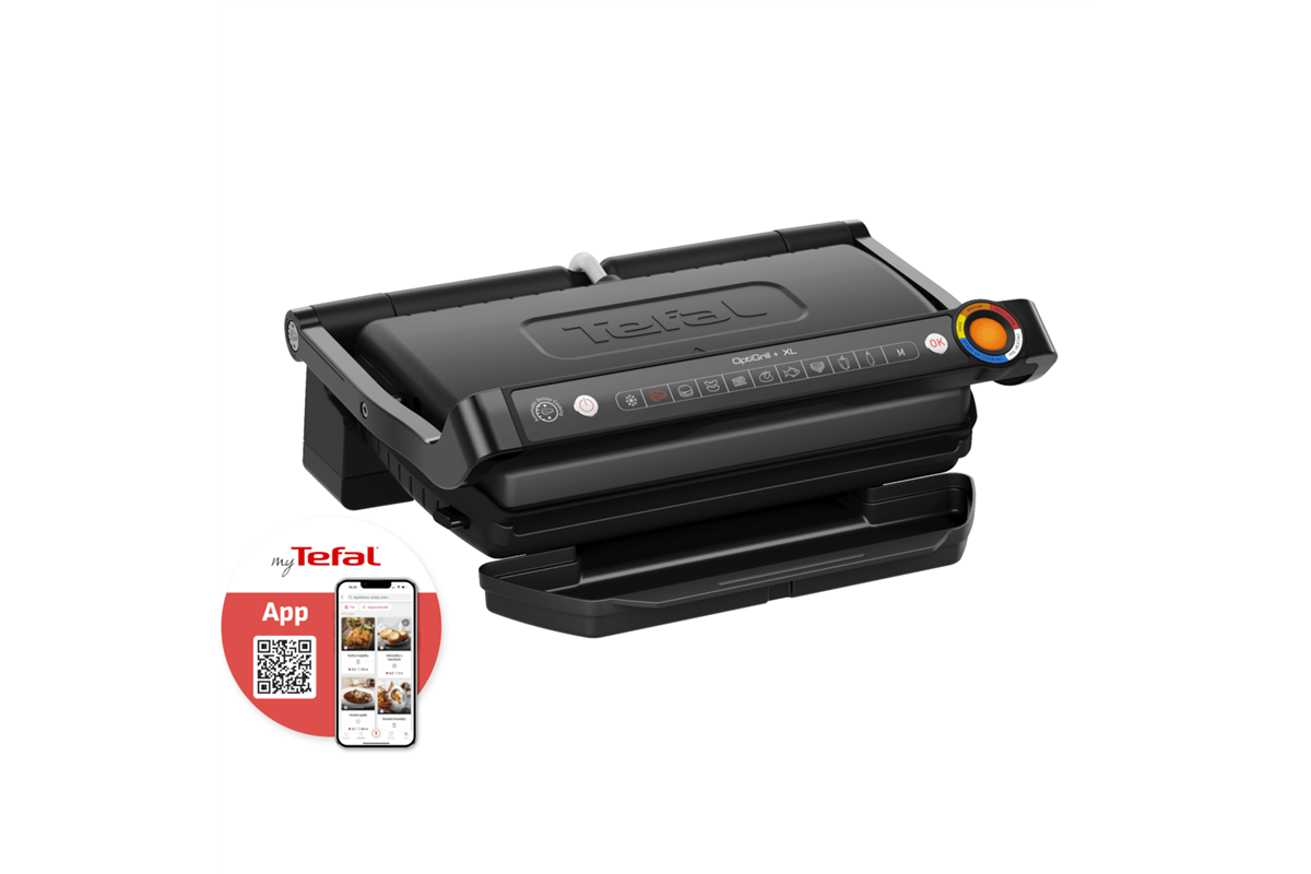 Elektrický gril Tefal Optigrill+ XL GC727810 Černá