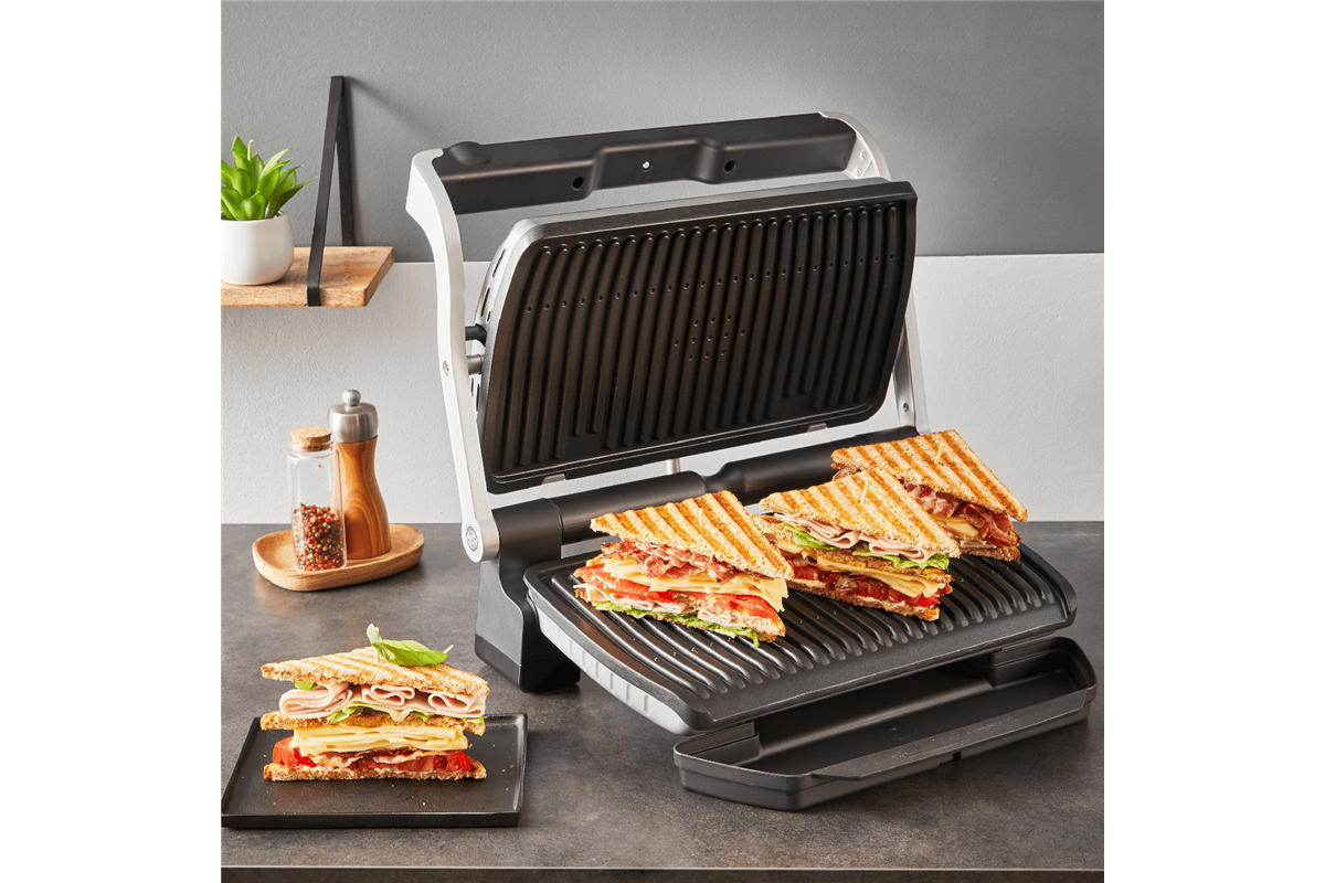 Elektrický gril Tefal OptiGrill+ XL GC727D10 Nerezový/Černý (obrázek 9)