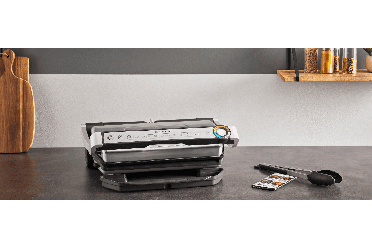 Elektrický gril Tefal OptiGrill+ XL s kleštěmi GC728D10 Nerezový/Černý (obrázek 7)