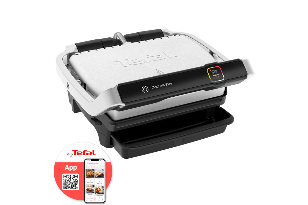 Elektrický gril Tefal Optigrill Elite GC750D30