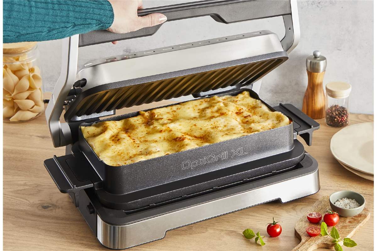 Elektrický gril Tefal OptiGrill XL 4v1 GC784D30 Nerezový/Černý (obrázek 10)