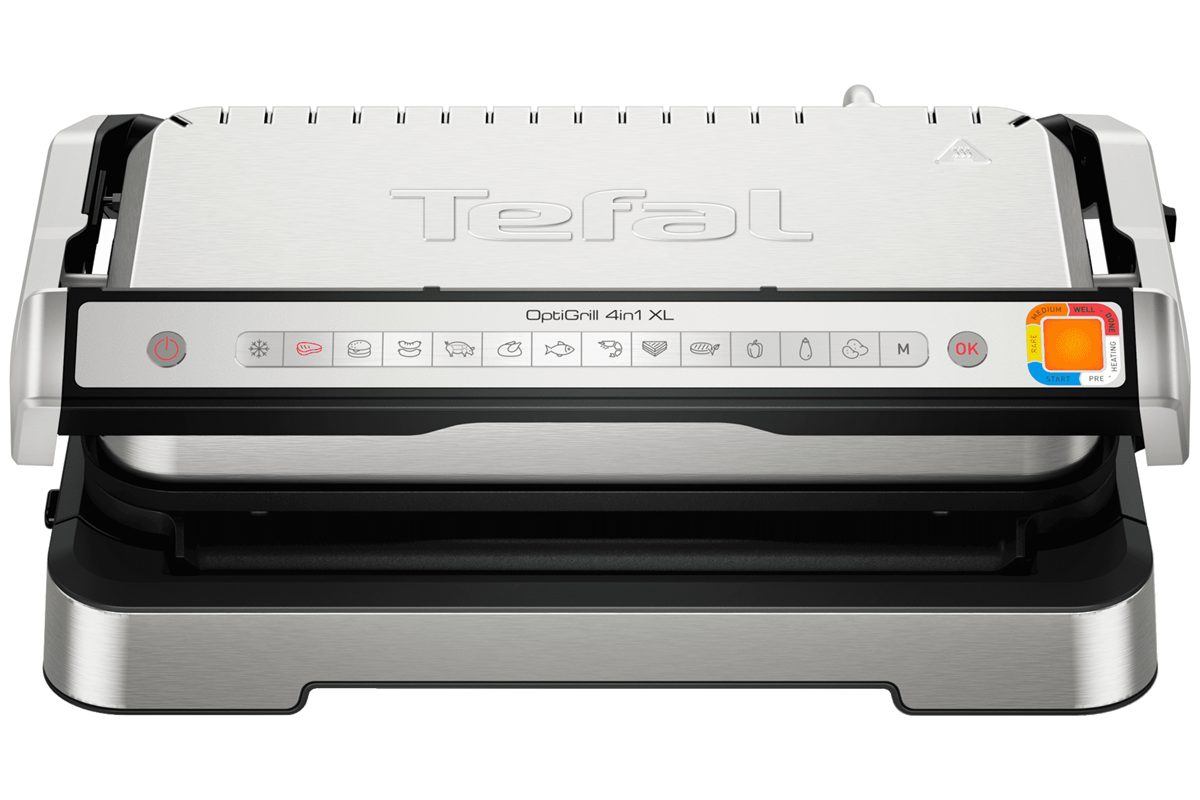 Elektrický gril Tefal OptiGrill XL 4v1 GC784D30 Nerezový/Černý (obrázek 3)