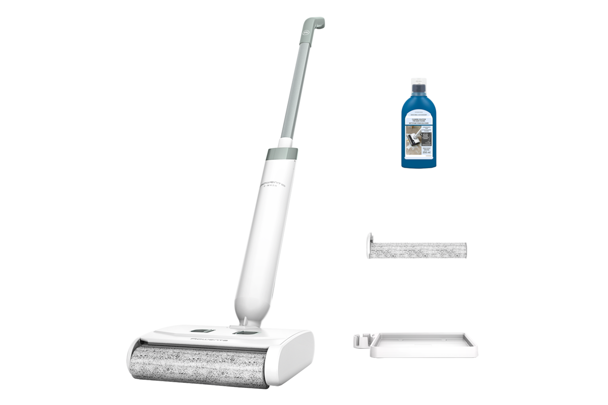 Elektrický mop Rowenta X-Wash Wet & Dry GZ1032E0 Bíly