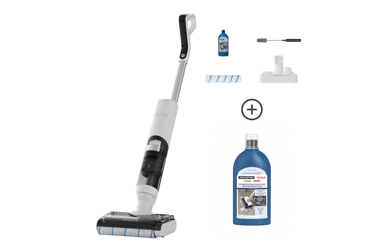 Akčná súprava podlahová umývačka Rowenta X-Clean 5 GZ5435 + druhý čistiaci prostriedok na podlahy 1