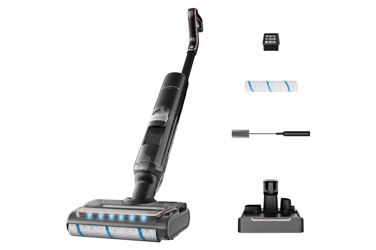 Víceúčelový vysavač Rowenta X-Clean 7 na mokré a suché vysávání GZ5736E0 Modrá/Měděná