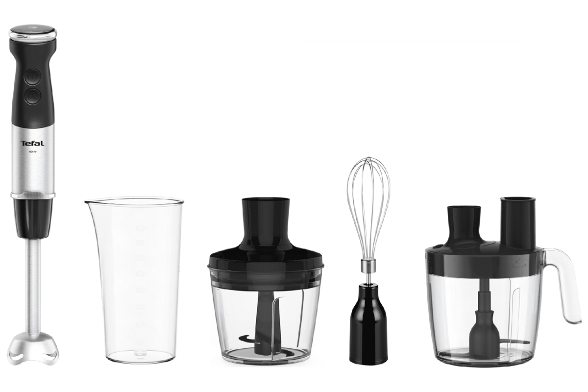 Tyčový mixér Tefal Quickchef+ HB67G830 Nerezový/Černý (obrázek 3)