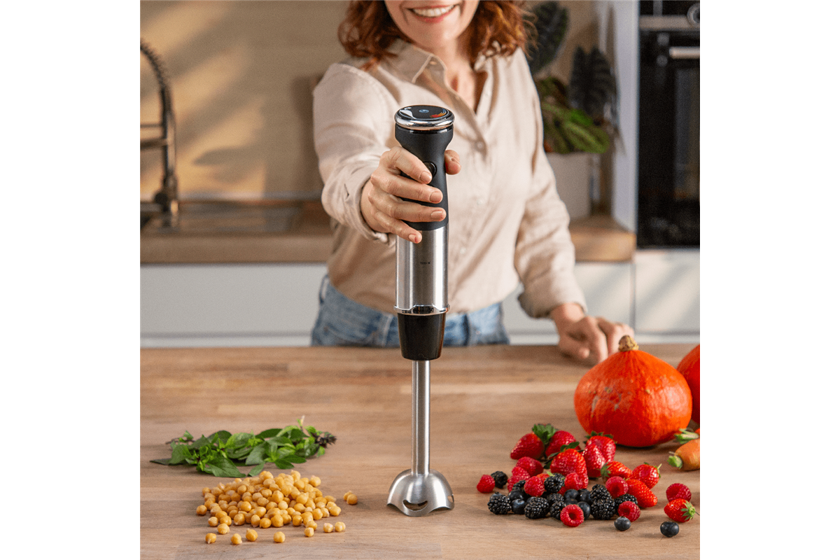 Tyčový mixér Tefal Quickchef+ HB67G830 Nerezový/Černý (obrázek 10)